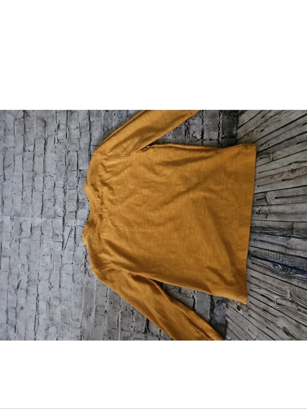 Old Navy Toddler Mustard Yellow Shirt Top Size 4t